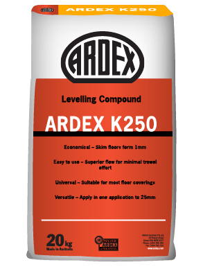 ARDEX K 250 Easy to use leveller