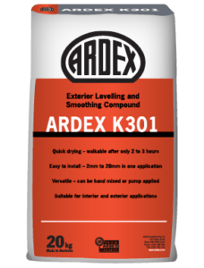 ARDEX K 301 Exterior Levelling and Smoothing Compound