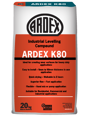 ARDEX K 80 Industrial Levelling Compound