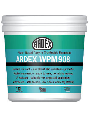 ARDEX WPM 908 trafficable membrane