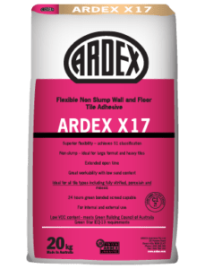 ARDEX X 17 Cement-based wall and floor tile adhesive