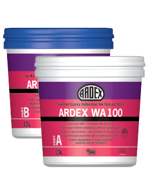 ARDEX WA 100 Two-part epoxy stone adhesive