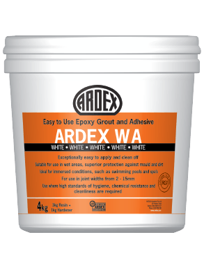 ARDEX WA Easy to Use Epoxy Grout and Adhesive