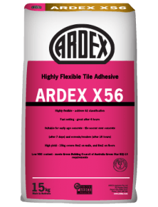 ARDEX X 56 Highly flexible tile adhesive